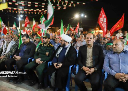 رزمایش «جان‌فدایان ایران» در شهر چمگردان