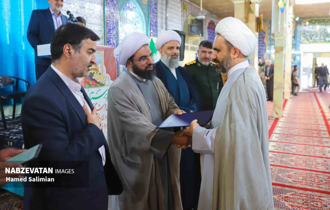 تکریم و معارفه امام جمعه شهر سده لنجان