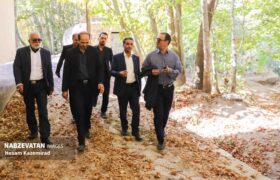 بررسی ظرفیتها و مسائل روستای چمپیر در بازدید مسئولان