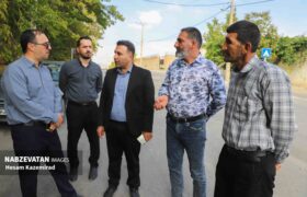 بازدید میدانی مسئولان استان اصفهان از طرح گردشگری رحمتآباد