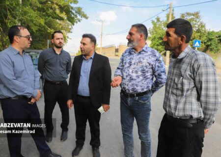بازدید میدانی مسئولان استان اصفهان از طرح گردشگری رحمت‌آباد