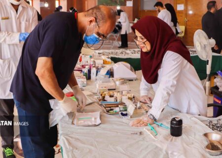 ارائه بیش از ۲ هزار خدمت رایگان به ۵۰۰ نفر از اقشار کم‌برخوردار باغبادران