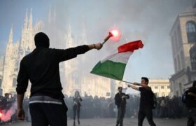 دولت ایتالیا تدابیر سختگیرانه علیه معترضان در نظر گرفت