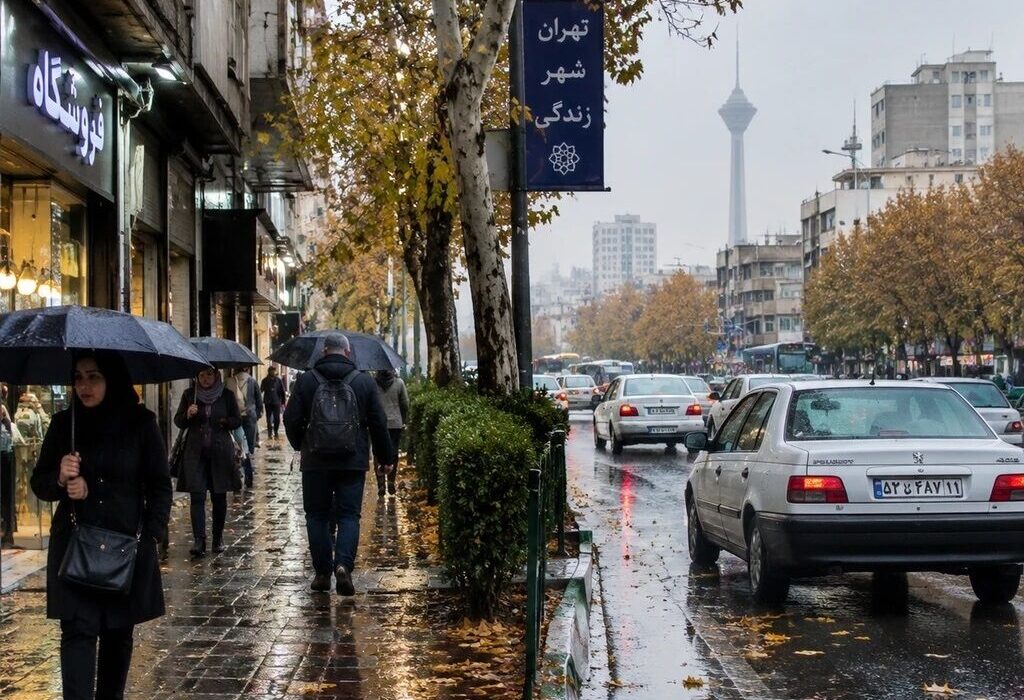 رگبار باران و رعد و برق در ۹ استان/ بارش برف در ارتفاعات برخی استان‌ها