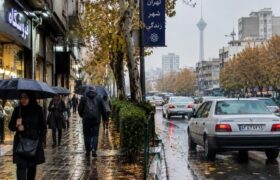 رگبار باران و رعد و برق در ۹ استان/ بارش برف در ارتفاعات برخی استان‌ها