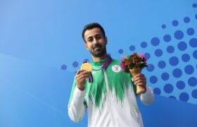 زارعی نخستین طلایی ایران در روز سوم