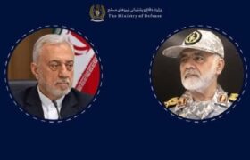 دیدار وزیر پیشنهادی دفاع با رئیس ستادکل نیروهای مسلح