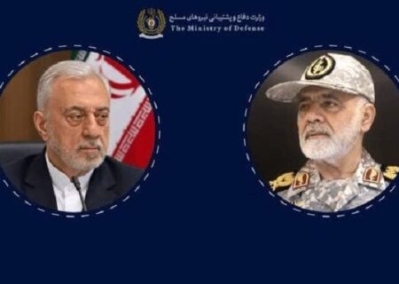 دیدار وزیر پیشنهادی دفاع با رئیس ستادکل نیروهای مسلح