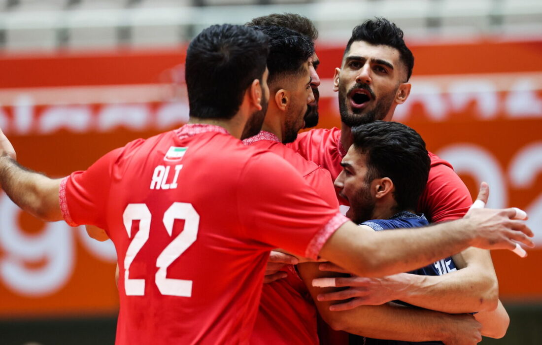 والیبال ایران به یکقدمی مدال طلا رسید