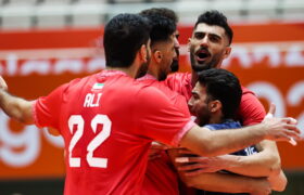 والیبال ایران به یکقدمی مدال طلا رسید