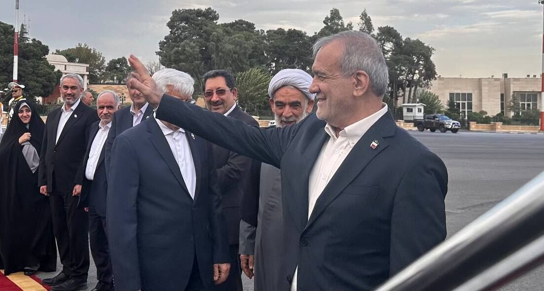 رئیس جمهور عازم ترکمنستان شد