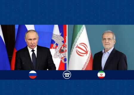 پزشکیان و پوتین بر تقویت همکاری‌های راهبردی تهران و مسکو تأکید کردند